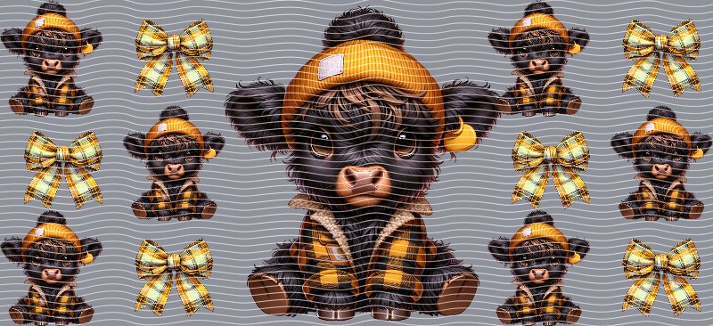 16oz Highland Cow P11