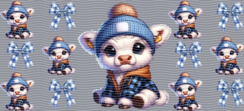 16oz Highland Cow P13