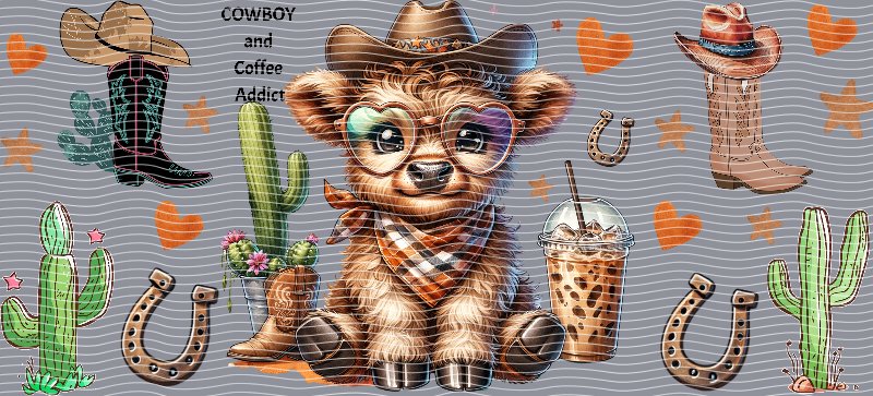 16oz Highland Cow P13257