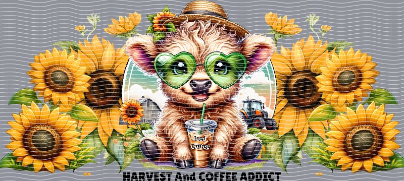 16oz Highland Cow P13267