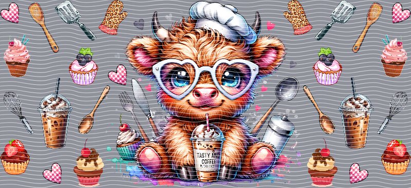 16oz Highland Cow P13278