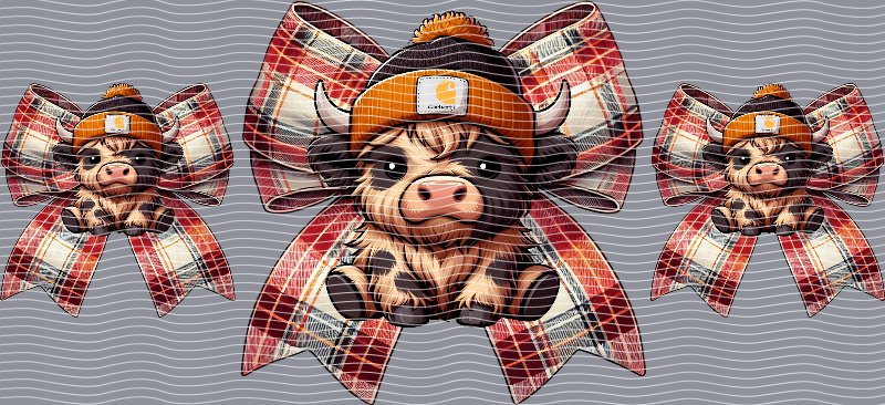 16oz Highland Cow P20