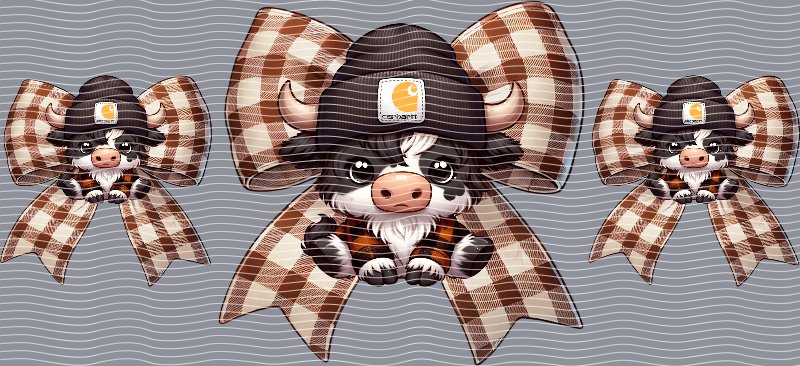 16oz Highland Cow P22