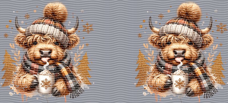 16oz Highland Cow P22033