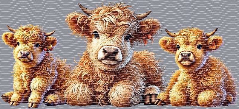 16oz Highland Cow P22999