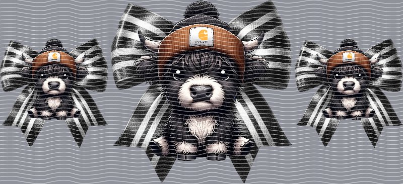 16oz Highland Cow P23