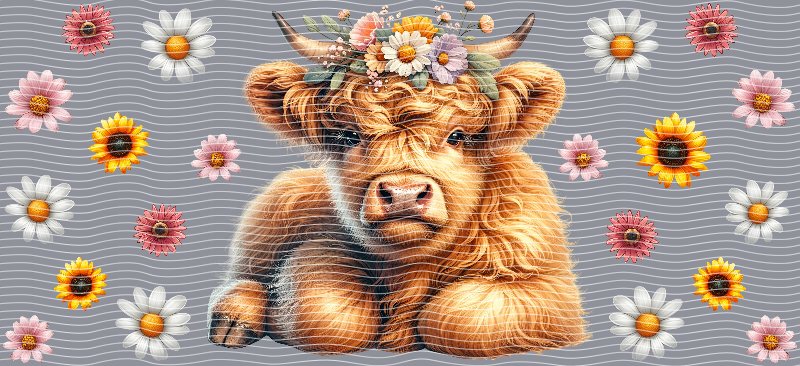 16oz Highland Cow P23002