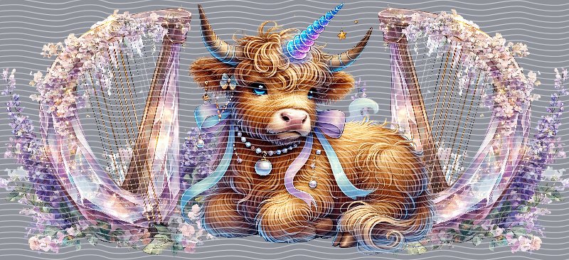 16oz Highland Cow P23009