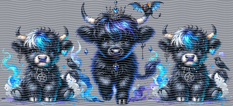 16oz Highland Cow P23014