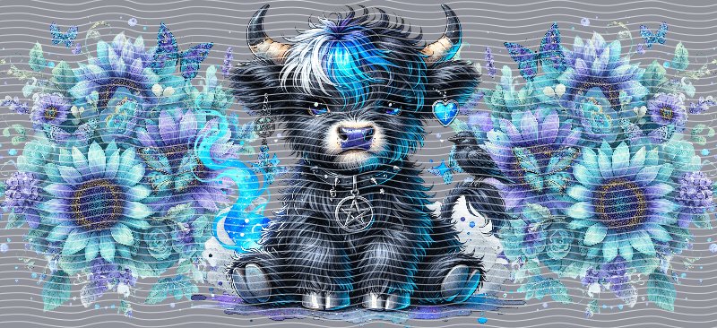 16oz Highland Cow P23018