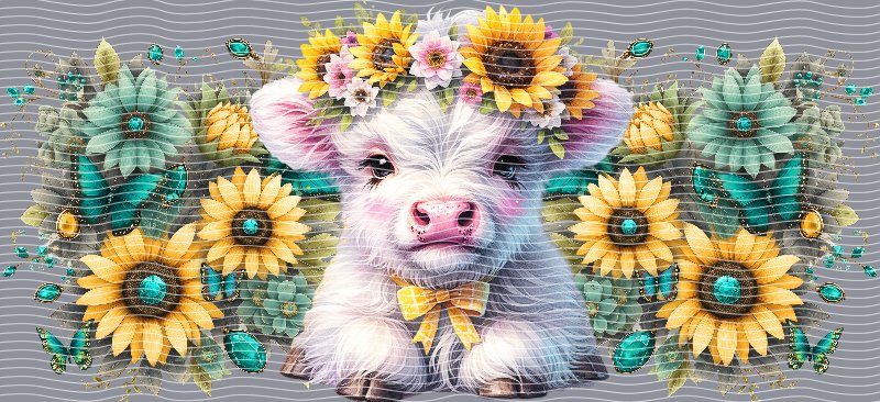 16oz Highland Cow P23020