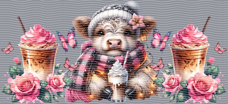 16oz Highland Cow P23026