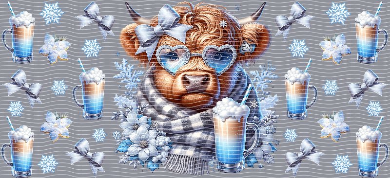 16oz Highland Cow P23031
