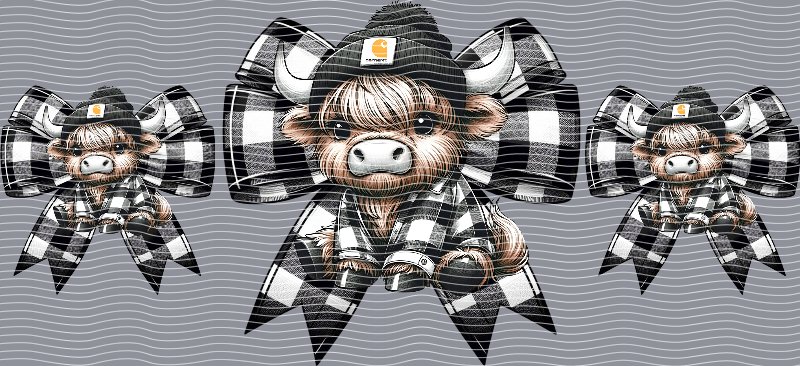 16oz Highland Cow P24