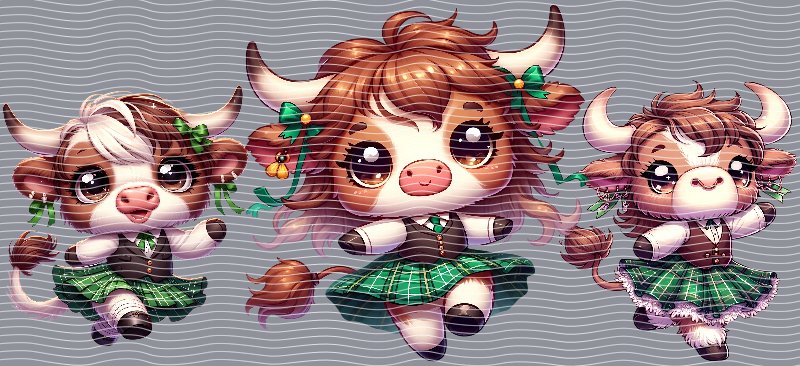 16oz Highland Cow P24018
