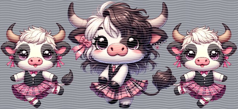 16oz Highland Cow P24019