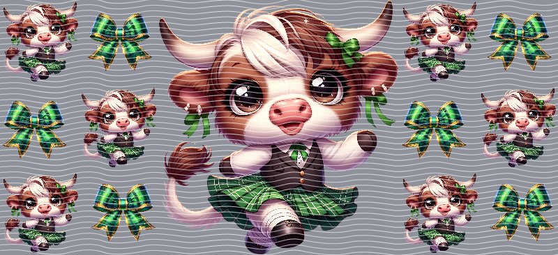 16oz Highland Cow P24030