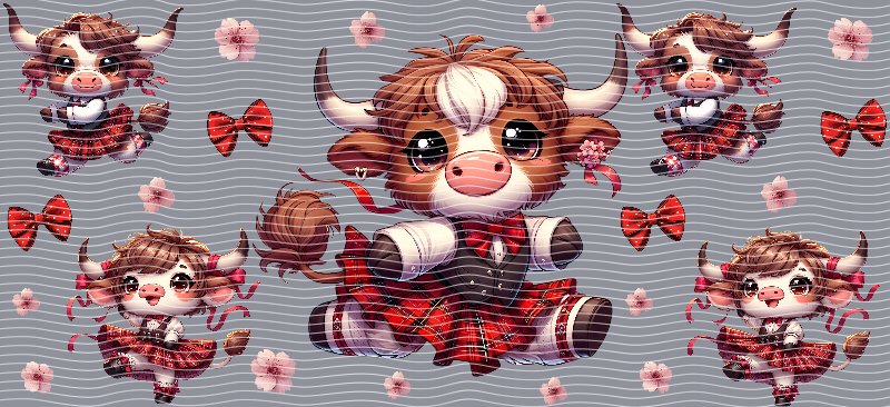 16oz Highland Cow P24043