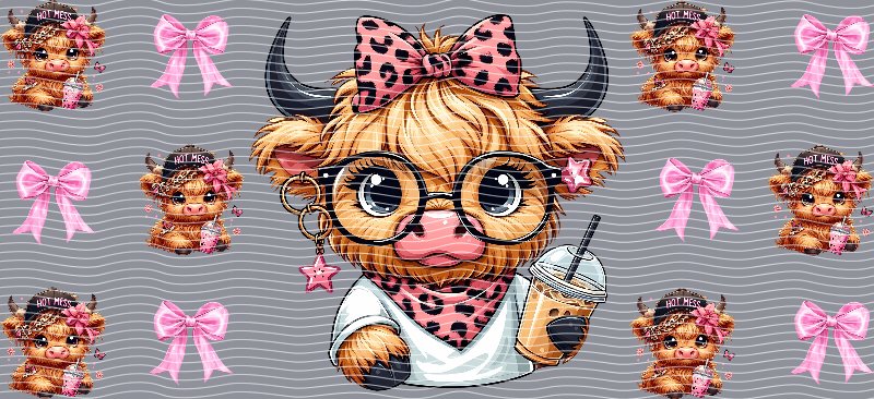 16oz Highland Cow P25950