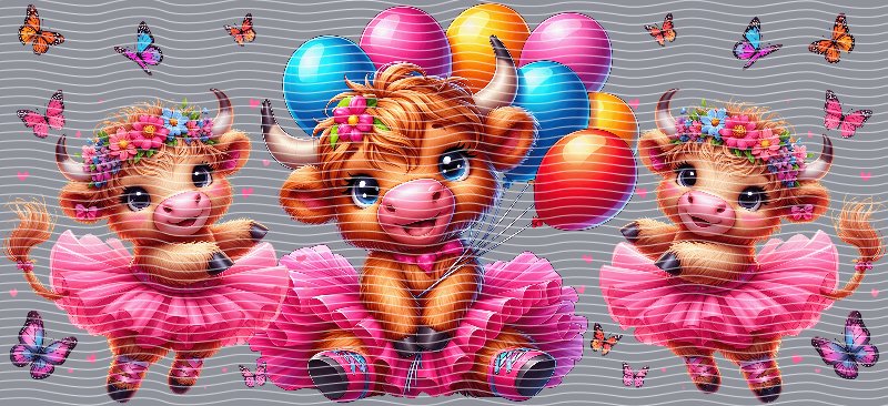 16oz Highland Cow P26276