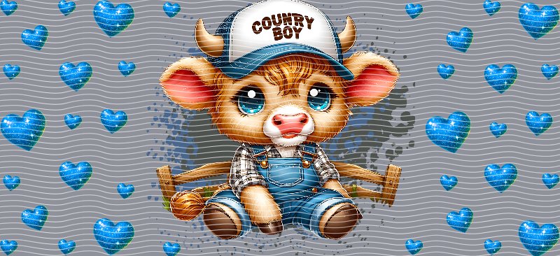 16oz Highland Cow P29203