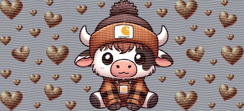 16oz Highland Cow P29206