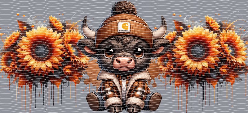 16oz Highland Cow P31676