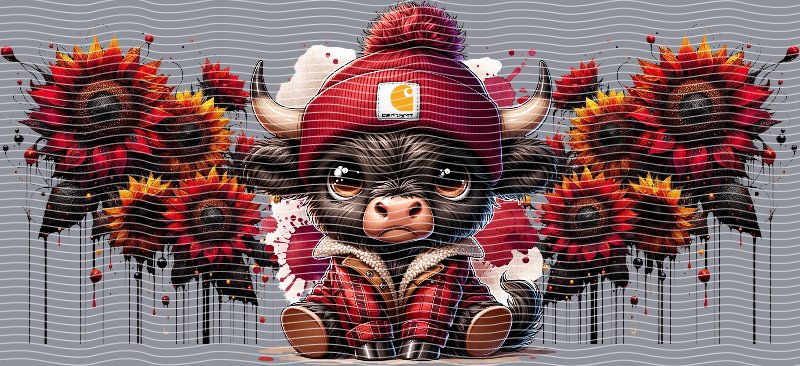 16oz Highland Cow P31677
