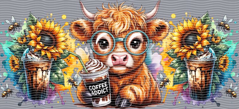 16oz Highland Cow P32139