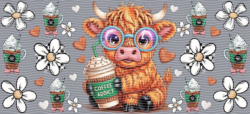 16oz Highland Cow P32141