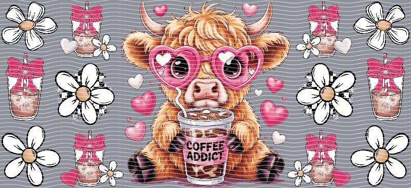 16oz Highland Cow P32144