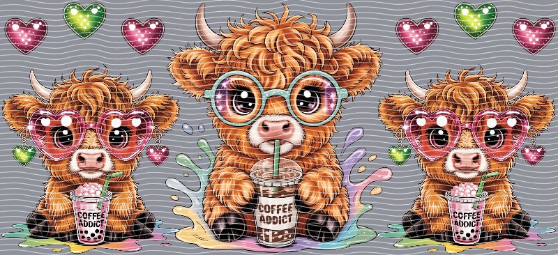 16oz Highland Cow P32147