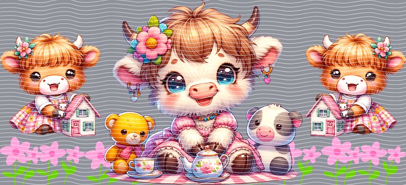 16oz Highland Cow P33229