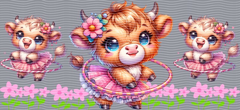 16oz Highland Cow P33231