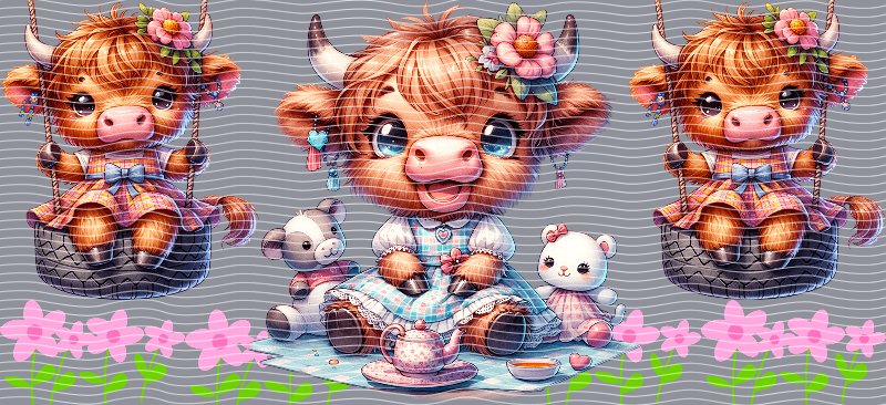16oz Highland Cow P33232
