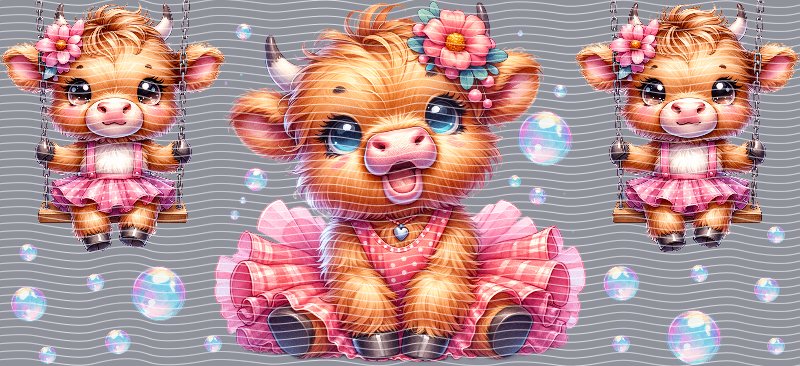 16oz Highland Cow P33233