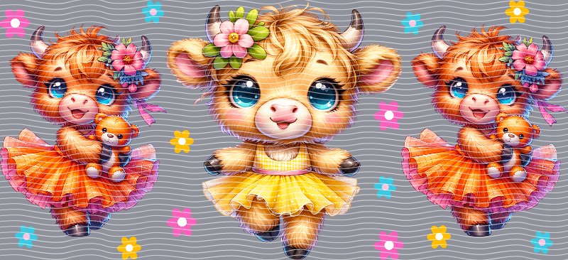 16oz Highland Cow P33234