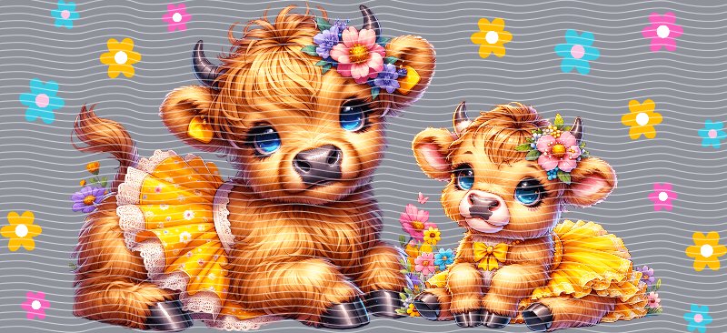 16oz Highland Cow P33236