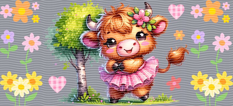 16oz Highland Cow P33238