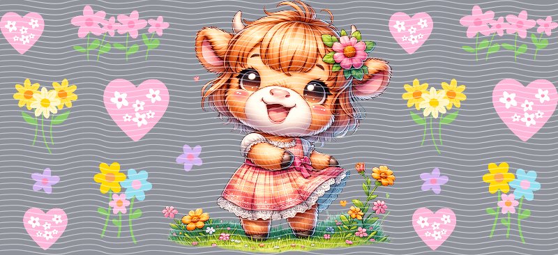 16oz Highland Cow P33240