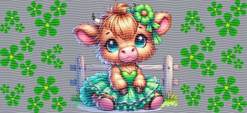 16oz Highland Cow P33241