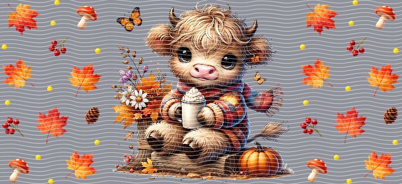 16oz Highland Cow P34743