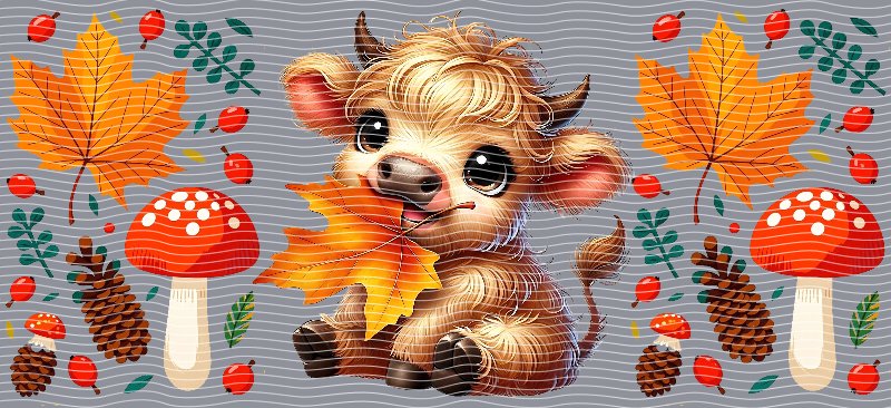 16oz Highland Cow P34752