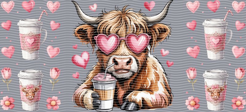 16oz Highland Cow P34866