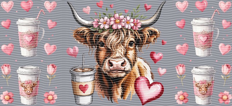 16oz Highland Cow P34867