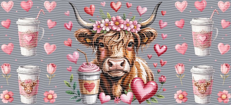 16oz Highland Cow P34868