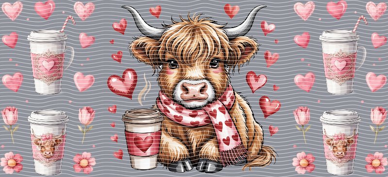 16oz Highland Cow P34869