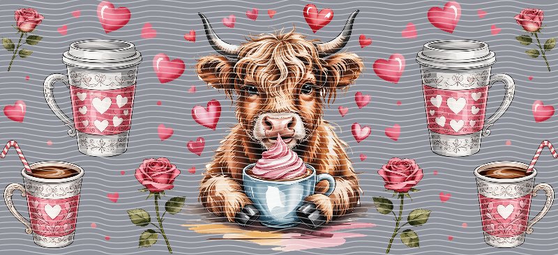 16oz Highland Cow P34871