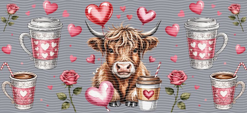 16oz Highland Cow P34872
