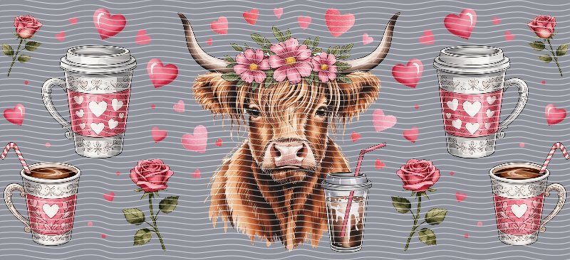 16oz Highland Cow P34873